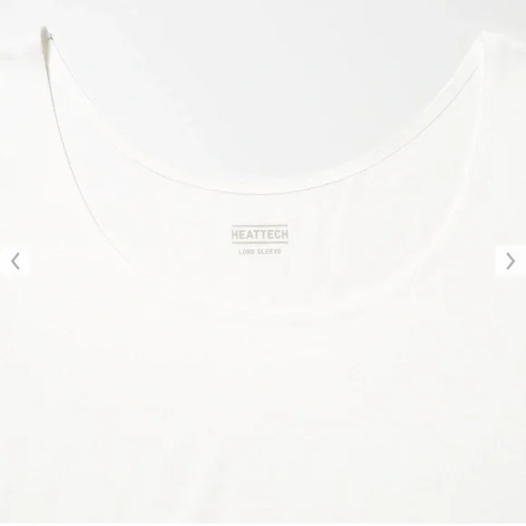 Brand New in Packaging Uniqlo HEATTECH Scoop Neck Long-Sleeve T-Shirt - Picture 3 of 10